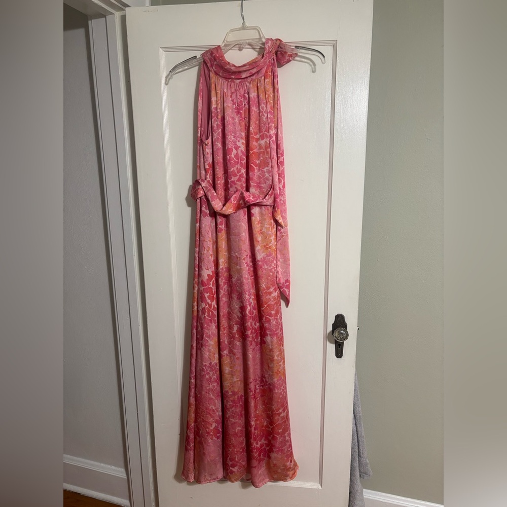 Sachin + Babi Kayla Gown- Pastel Hydrangea - Picture 3 of 6